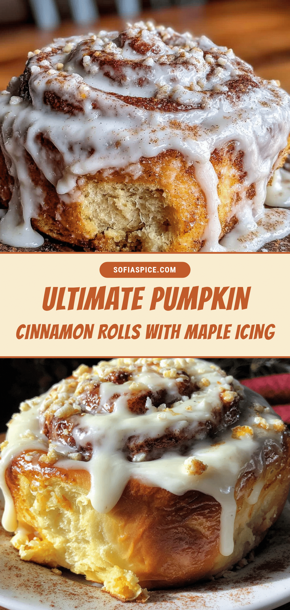 pumpkin cinnamon rolls recipe