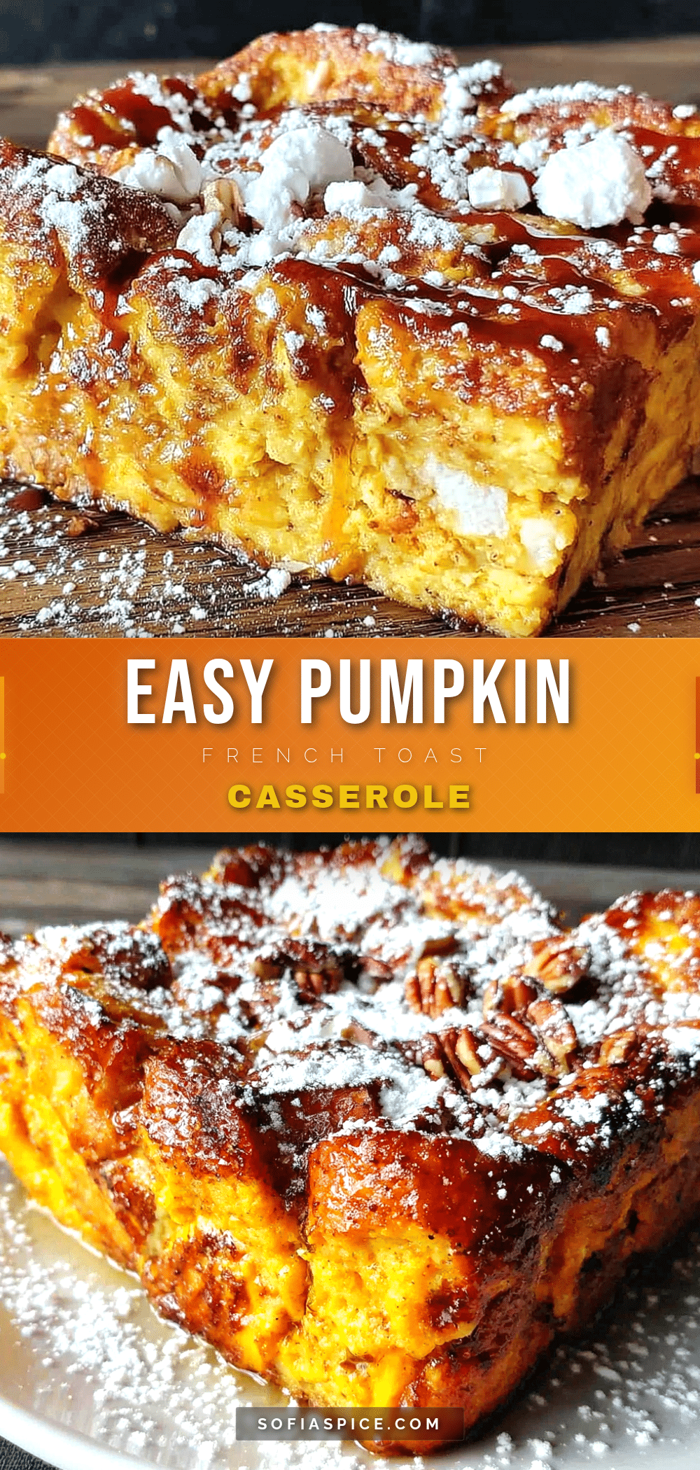 pumpkin french toast casserole recipe
