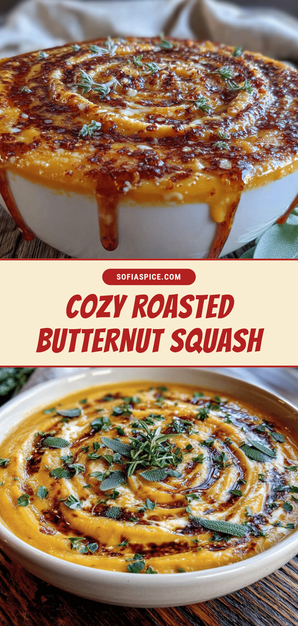 roasted butternut squash soup recipe
