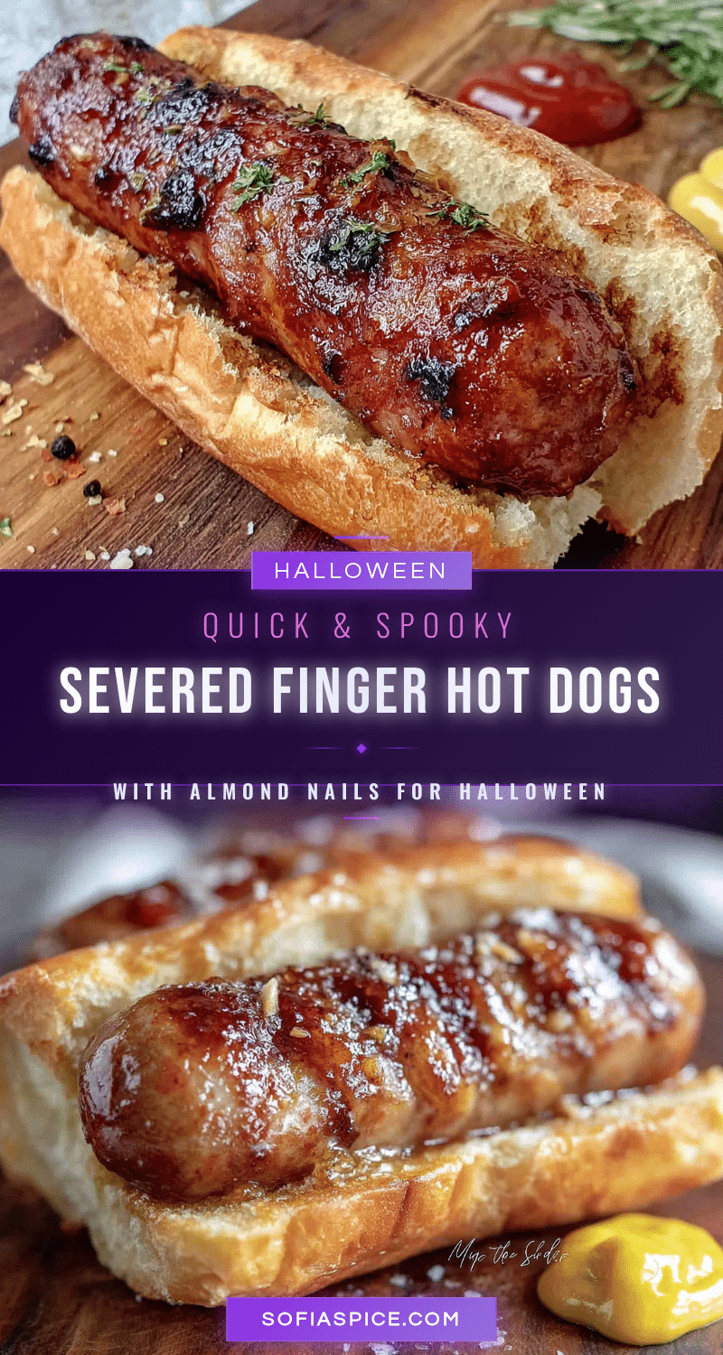 severed finger hot dogs recipe