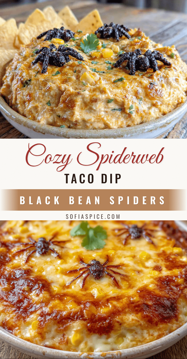 spiderweb taco dip recipe