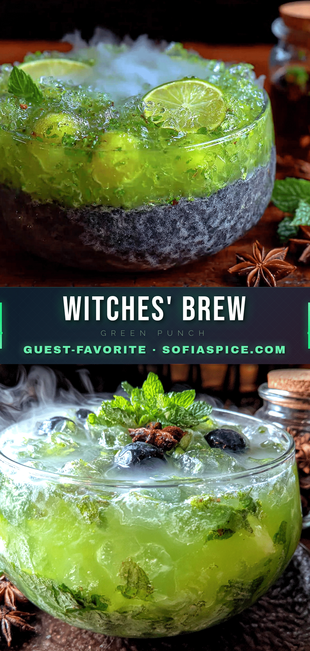 Witches Brew Green Punch recipe