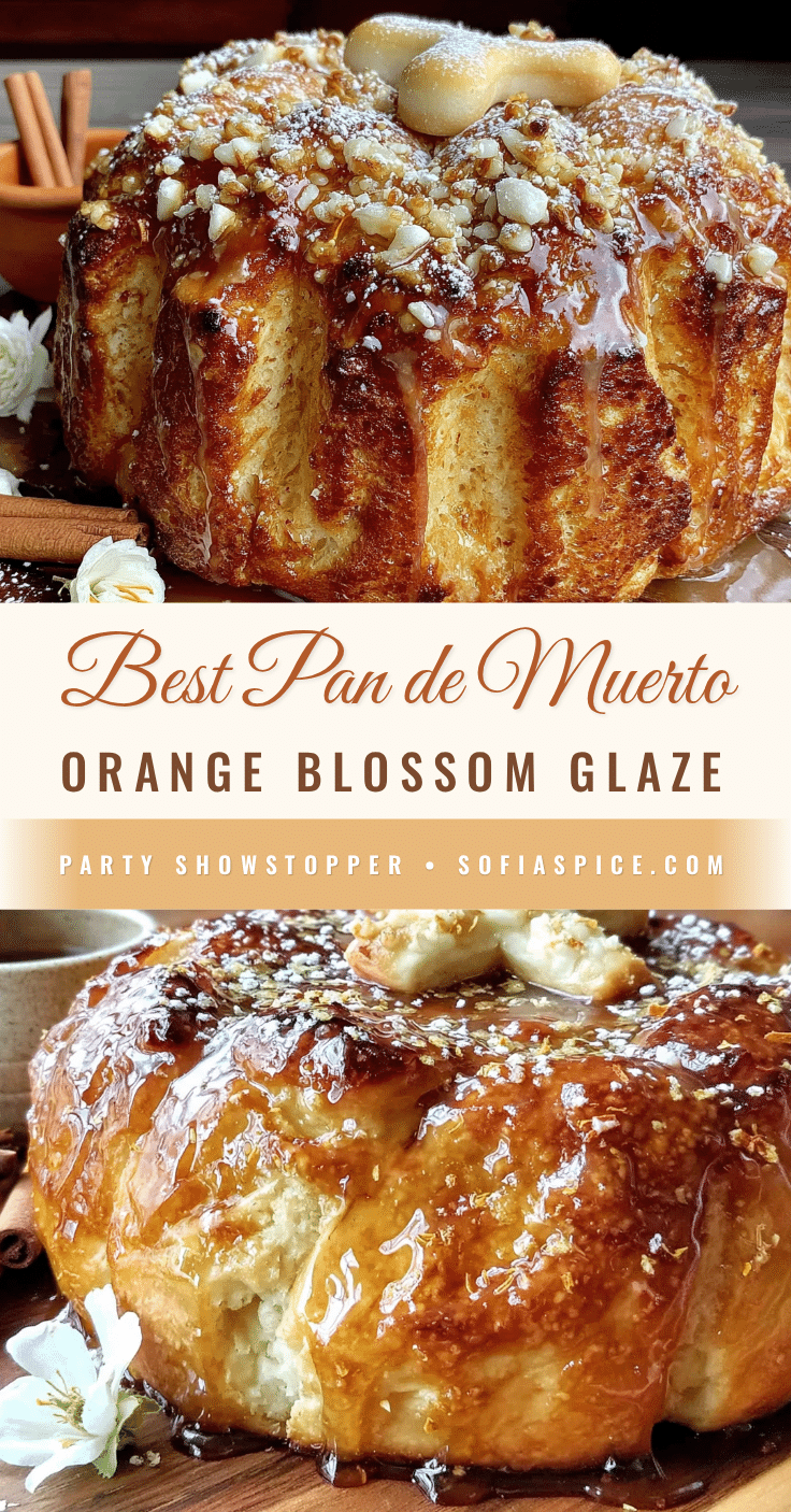 pan de muerto with orange blossom glaze recipe